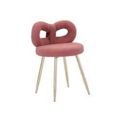 Chaise en tissu éponge Ilary 40 x 67 cm rose Mauro Ferretti - rose 8024609381881_0