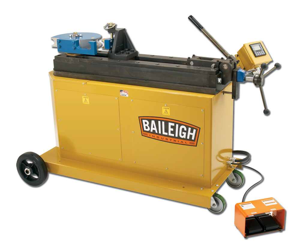 Cintreuse électrique programmable Baileigh RDB-350 TS - commande numérique, cintrage à 360° pour tubes variés_0