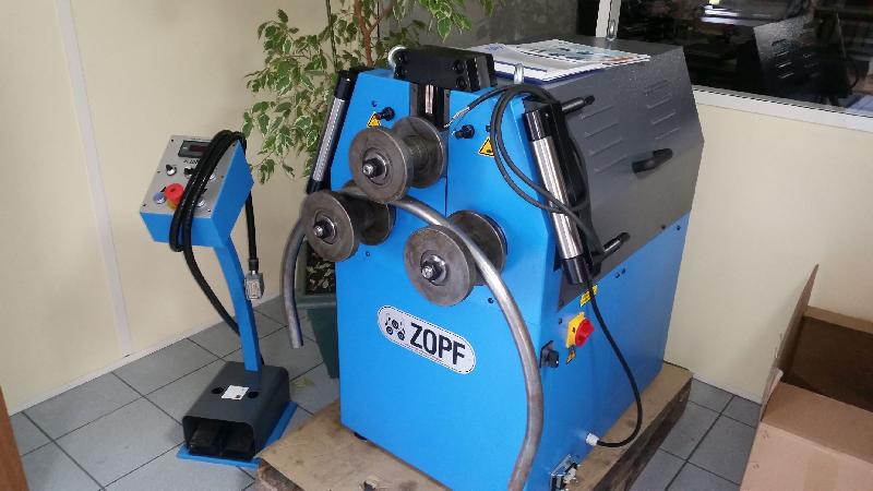 Cintreuse industrielle Zopf ZB 70/2 H - hydraulique, galets entraîneurs, position horizontale et verticale_0