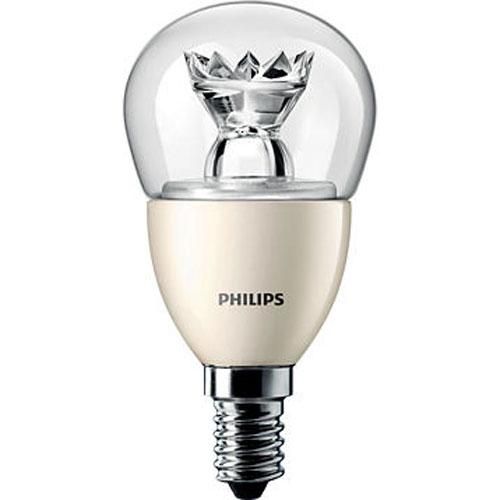 E14 sphérique master ledluster dt 4w=25w /827 claire 230v dimmable philips_0