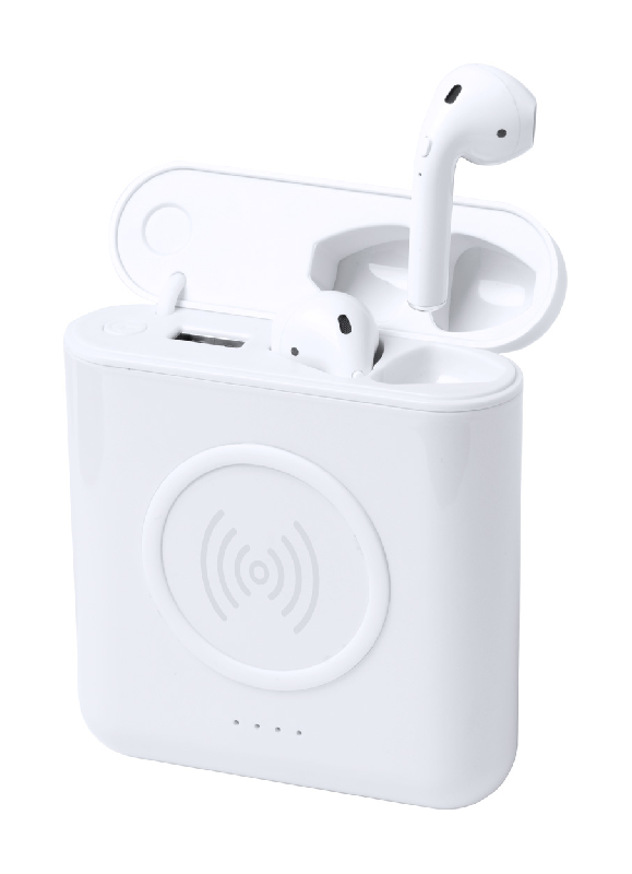 Écouteurs Power Bank - Batterie 5000 mAh - Chargeur sans fil - Bluetooth avec fonction mains libres_0