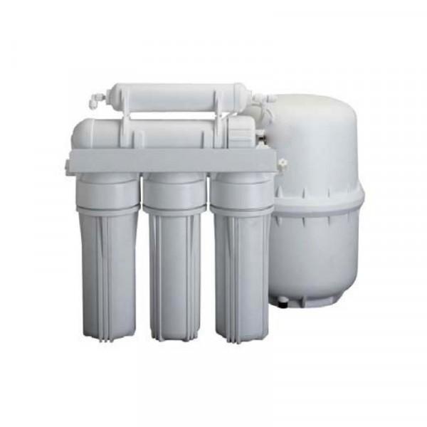 Osmoseur 5 étapes avec pompe et lampe UV - système de traitement d'eau avec réservoir 19L_0