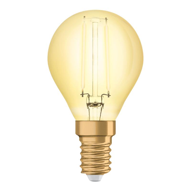 OSRAM GOUTTE LED E14 4 W VINTAGE CLASSIC P DORÉ