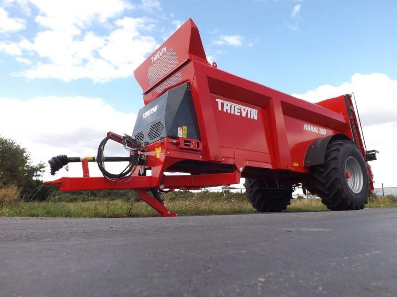 Épandeur à fumier MARAL 150 - Thievin - PTAC 15,7 T - 15 m³ - 250 CV_0