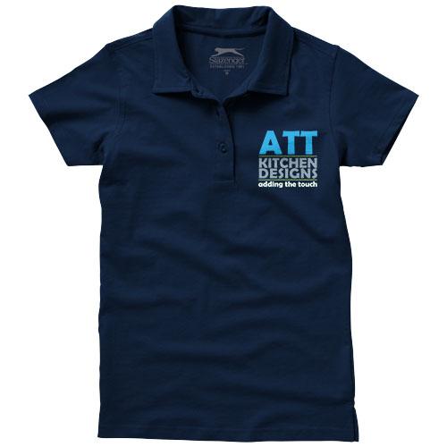 Polo en jersey manches courtes pour femme - Let 33103491 - 100% coton 180 g/m²_0