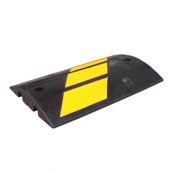 Ralentisseur modulable 40 tonnes - H. 55mm - pour zones 30 ou 15 km/h - caoutchouc vulcanisé UV - Rolléco_0