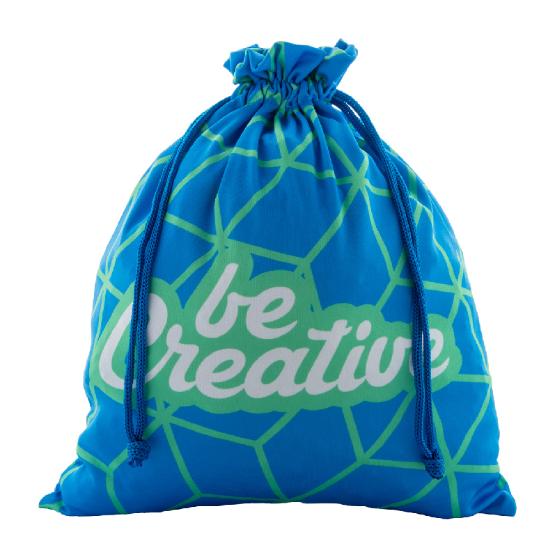 Sac cadeau personnalisé - grand format avec cordons en polyester - impression sublimation quadri_0