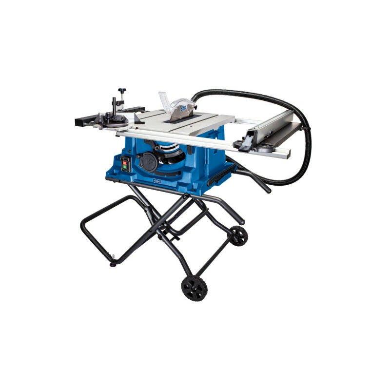 Scie Circulaire Sur Table Scheppach HS115 - 2000W, Lame 255mm, Hauteur De Coupe 83mm