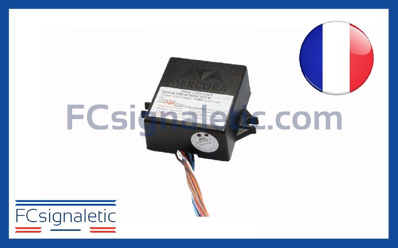 Sirène flash mp5 tonalité police standby mercura_0