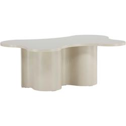 Table basse en MDF Flow 120 x 80 x 45 cm Venture Home - beige 7340220846815_0
