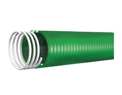 Tuyau d'aspiration vert olive pour travaux moyens - Bobine de 10 mètres - Pirtek - Disponible en plusieurs dimensions et spécifications_0