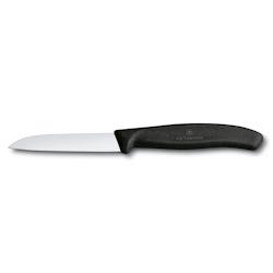 Victorinox Couteau à légumes Swiss Classic 8 cm, pointe moyenne, tranchant droit, noir - noir inox 6.7403_0