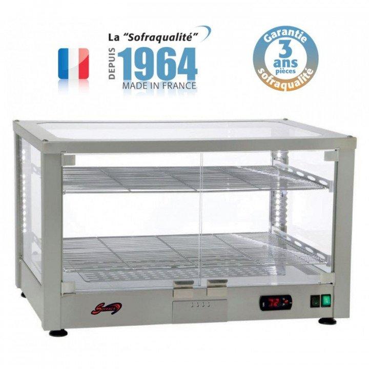 Vitrine chauffante 1200 W (MONO), 3 niveaux_0