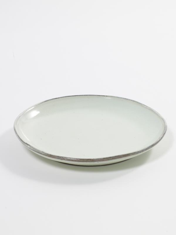 ASSIETTE COUPE PLATE ROND BLEU TERRE CUITE Ø 22 CM AQUA SERAX