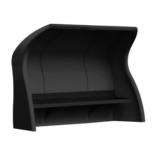 ABRI DE TOUCHE MONOBLOC NOIR - ASSISE BANC