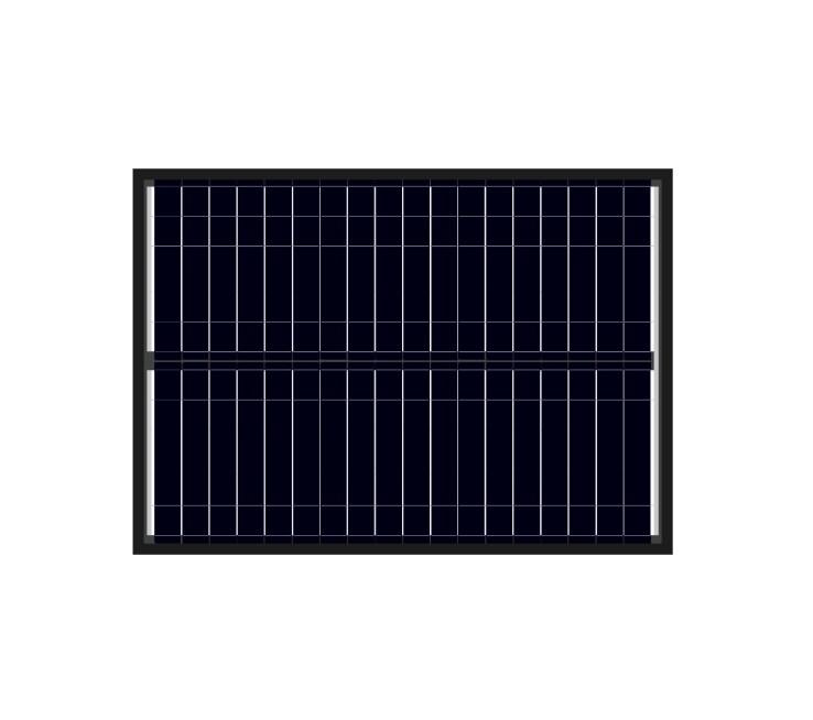 Alcapower Kit Îlot Photovoltaïque 50W Kit Avec Panneau Solaire, Contrôleur De Charge, Ampoules Et Accessoires D'Installation - noir 0803173016218_0