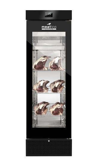 Armoire cave de maturation de viande avec une porte pivotante - 600x600x1935 mm - AC9538 - MEAT 400_0