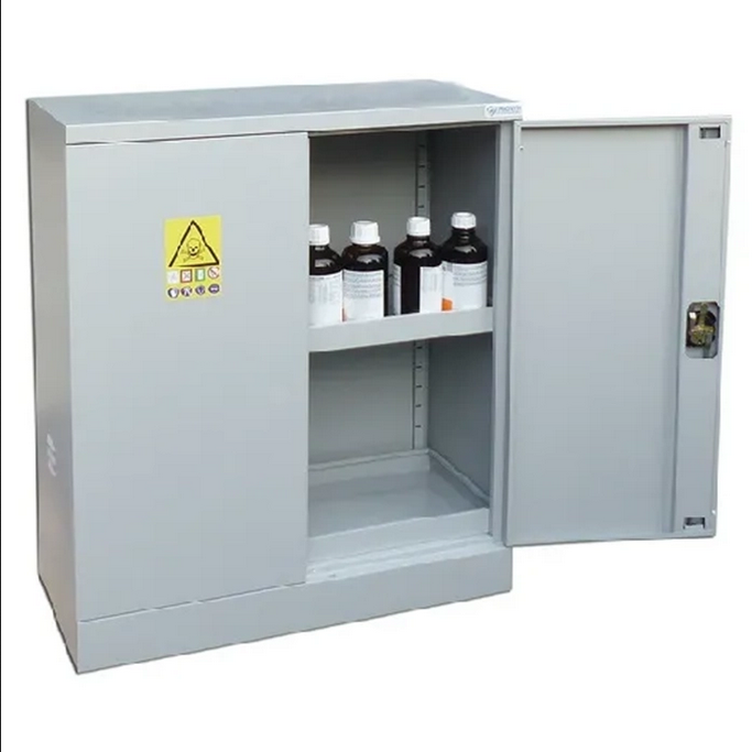 Armoire de sécurité pour le stockage de produits dangereux - Comptoir 2 portes - Trionyx Ref AL115_0