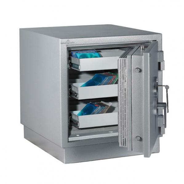 Armoire forte ignifuge magnétique MEDIA PROTECT 59 - à clé - protection feu norme EN 1047-1 - HARTMANN TRESORE_0