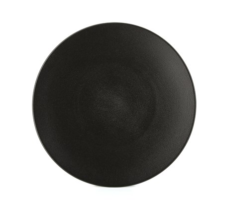 ASSIETTE DE PRÉSENTATION EQUINOXE NOIR 31.5 CM