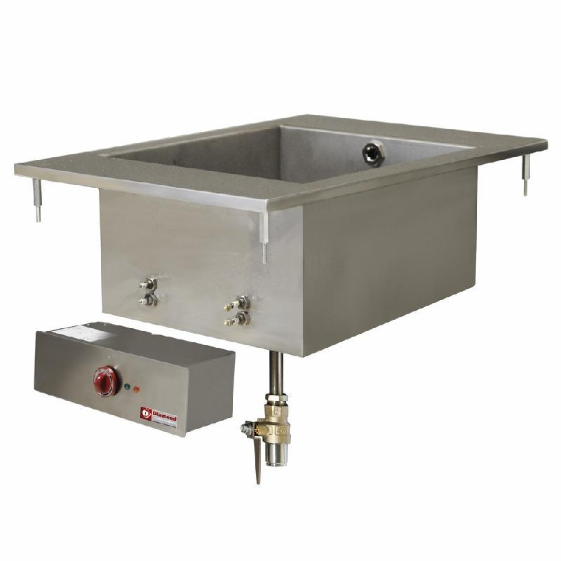 Bain-marie électrique gn 1/1, à encastrer - EDI/BM4_0