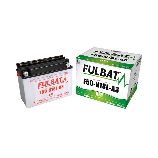 Batterie moto Y50-N18L-A3 / F50-N18L-A3 12V 20Ah - Conventionnelle - Puissance 260A - Marque Fulbat_0