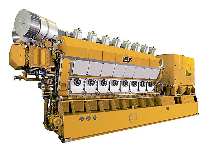 Cm32c type v groupes électrogènes industriel diesel - caterpillar - caracteristique nominale min max 5 580 kwe à 7 840 kwe_0