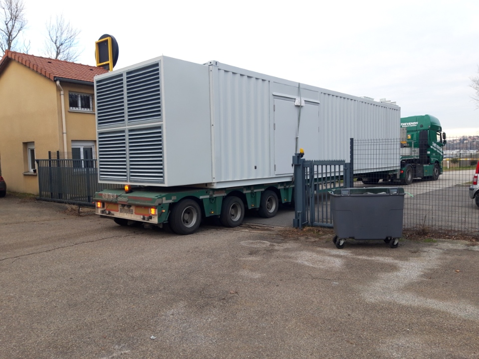 Container acoustique airopta pour insonorisation de groupes électrogènes pour le secteur de la production d'énergie_0
