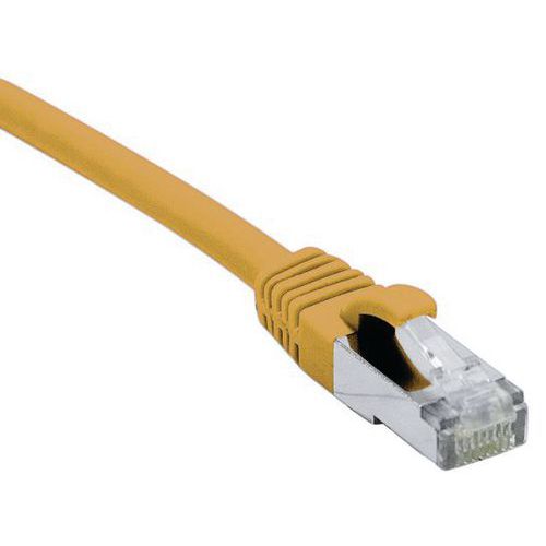 CORDON RJ45 CATÉGORIE 6A S/FTP LSOH SNAGLESS ORANGE - 2 M - DEXLAN
