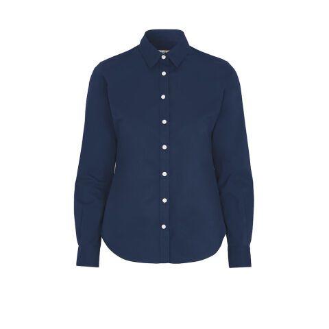 COTTOVER CHEMISE TWILL FEMME - CERTIFIÉ GOTS MARINE - TAILLE 44