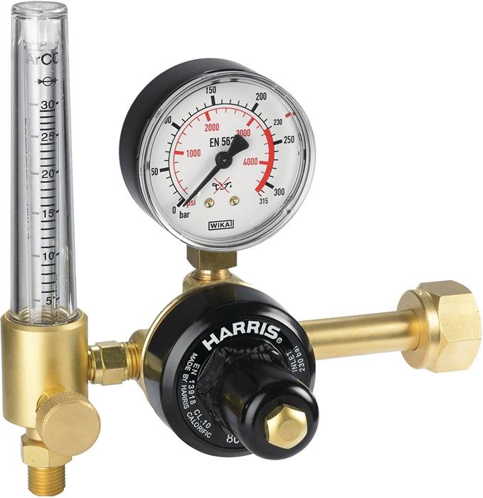 Détendeur pour bouteilles 801 Argon/CO₂ - 200 bar - 30 l/min - W 21,8 x 1/14 po. RH - HARRIS_0