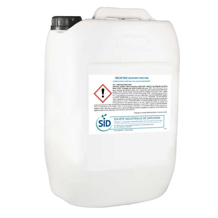 DECAP BAC - Décapant peinture ultra concentré pour immersion à chaud - Sans chlorure de méthylène, NMP ou méthanol_0