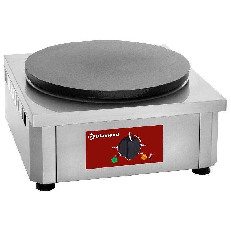 Diamond - Crêpière haut rendement, électrique, Ø 400 mm 