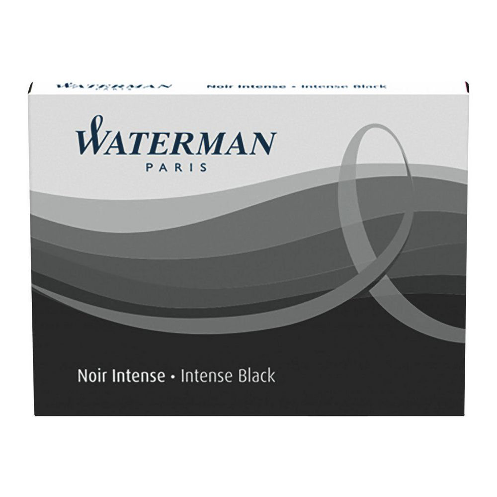 ETUI DE 8 CARTOUCHES D'ENCRE WATERMAN STANDARD 23 - NOIR