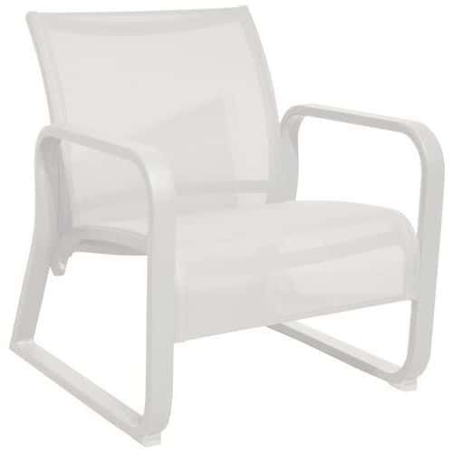 FAUTEUIL QUENZA II BLANC - PROLOISIRS
