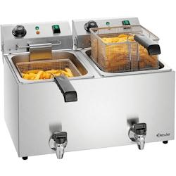 Friteuse Snack IV Plus - 2 x 5,5 Litres - Bartscher - 3667335016464_0