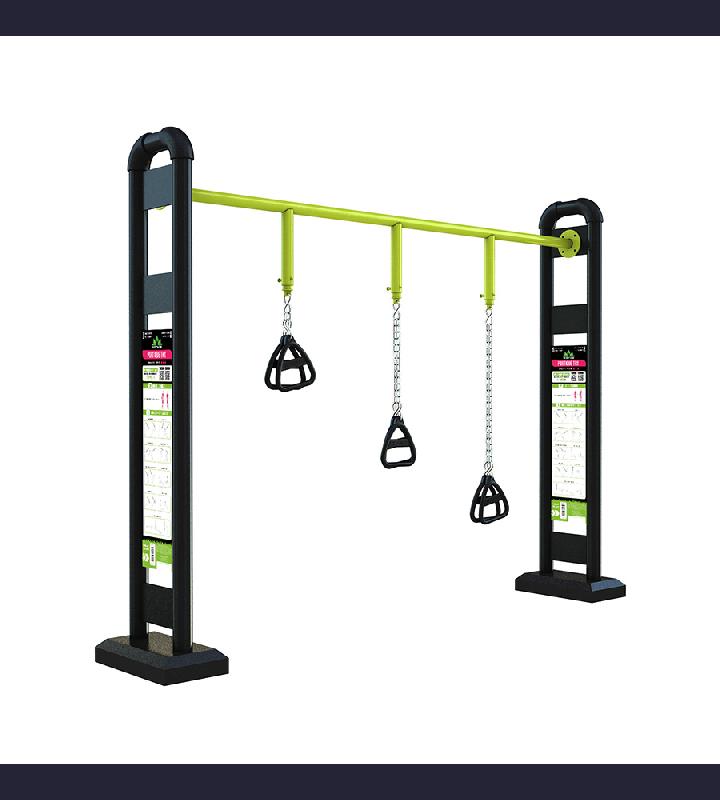Portique TRX avec 3 postes pour exercices variés - Gamme stations COMBO_0