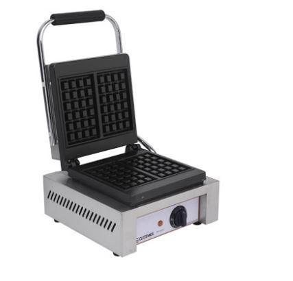 Gaufrier électrique simple professionnel WB-S-CT - 1.5kW - 320x470x225 mm_0