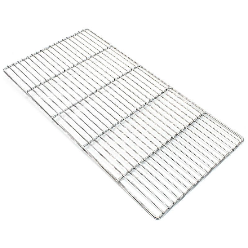 Grille en acier inoxydable carrée 58 x 30 cm - Accessoire de barbecue 16_0001855_0