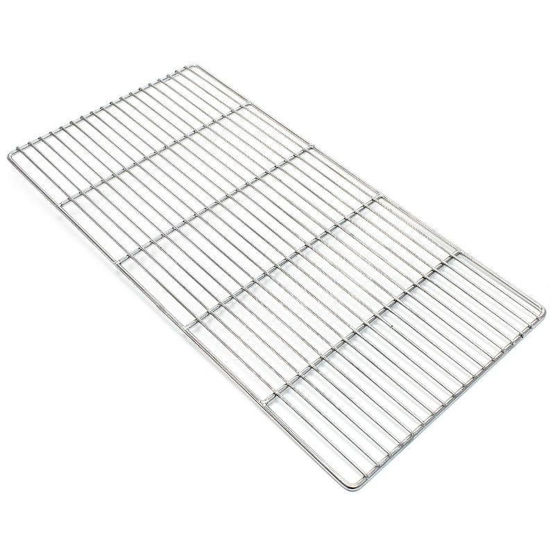 GRILLE EN ACIER INOXYDABLE CARRÉE 58 X 30 CM GRILLE ACCESSOIRE 16_0001855_0