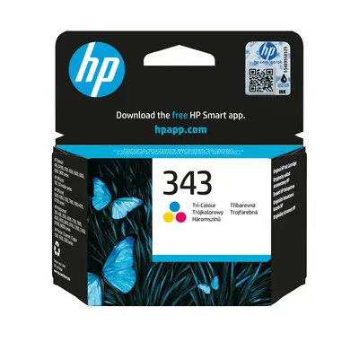 HP 343 cartouche d'encre trois couleurs authentique_0