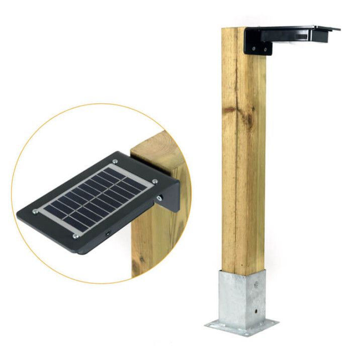 Kene 1500 - Borne solaire Lagazel - 60 lm, 10 h d'autonomie, poids 1,4 kg_0