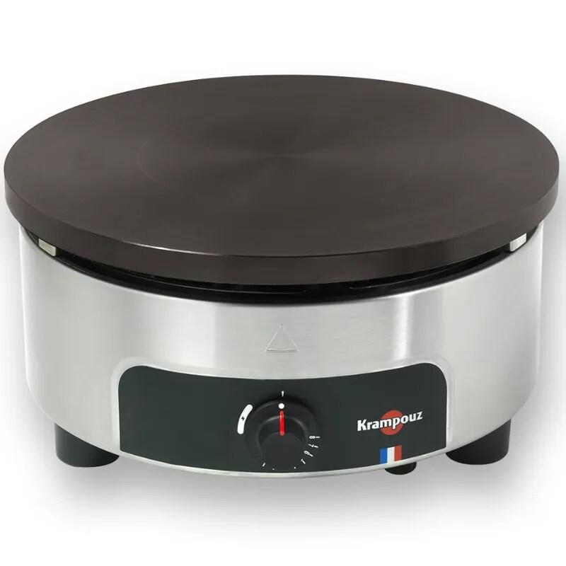 Krampouz Crêpière gaz Confort - manuelle - argenté CRRH4MA-KR_0