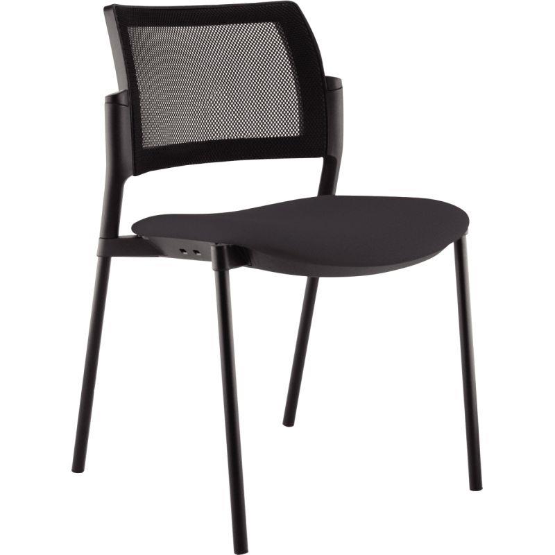 Lot 2 chaises dos mesh noir - 303266_0