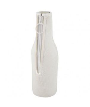 MANCHON FRIS EN NÉOPRÈNE RECYCLÉ POUR BOUTEILLE BLANC - GOODIES ÉCOLOGIQUES