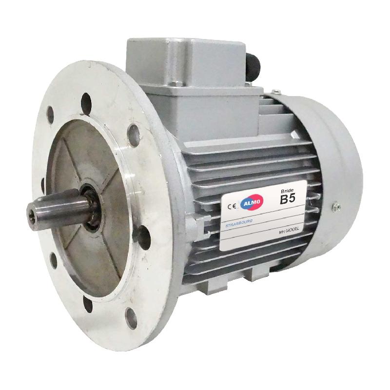 MOTEUR ÉLECTRIQUE TRIPHASÉ 230/400V 7.5 KW 1000 TR/MIN - MH3160M6B5 ALU BRIDE B5