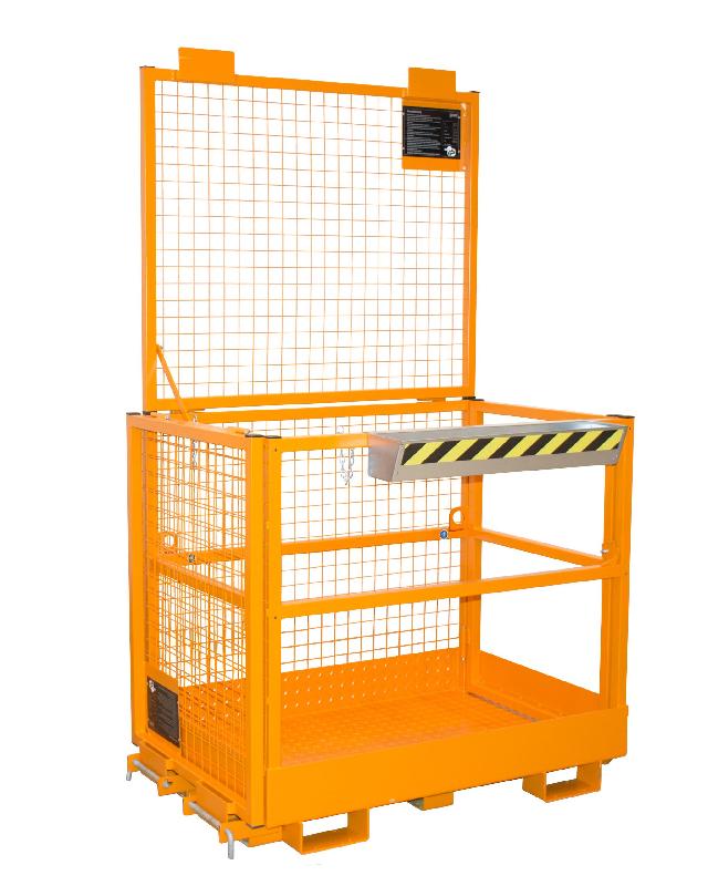 Nacelle de sécurité chariot élévateur gerbable de deux côtés_0