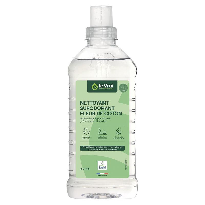 NETTOYANT SURODORANT CONCENTRÉ HACCP LE VRAI CLEAN SAFE 1 L