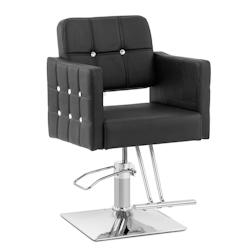 Physa - Physa Fauteuil de Coiffeur Carlisle avec Repose-Pieds Hauteur d'assise 49-63 cm 150 kg Noir - Fauteuil de Salon de Coiffure Chaise - noir 4062_0