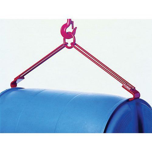 PINCE MANUELLE POUR FÛTS MÉTAL OU PLASTIQUE À REBORD 350 KG - FIMM